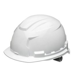 BOLT 100 White Unvented Hard Hat
