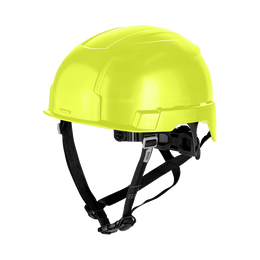 BOLT 200 Hi-Vis Yellow Unvented Helmet