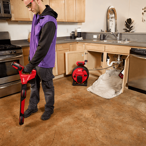 M18™ 30m (100') Flexible Pipeline Inspection Reel (Tool Only), , hi-res