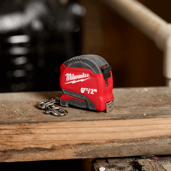 2M Keychain Tape Measure, , hi-res