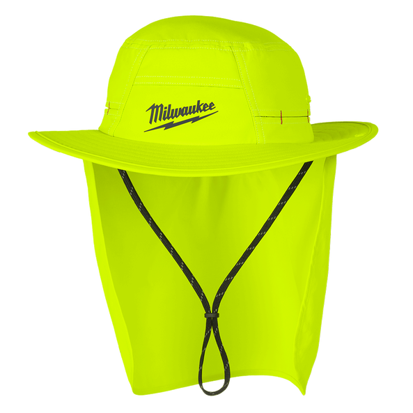 WORKSKIN Sun Hat Fluoro Yellow, Fluoro Yellow, hi-res