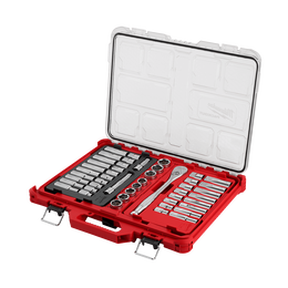 1/2" Drive 47 Piece Metric and SAE Ratchet & Socket Set with PACKOUT™