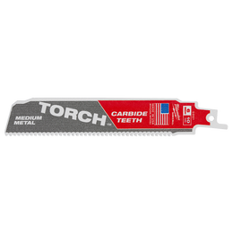 SAWZALL&trade; The TORCH&trade; with Carbide Teeth 150mm 6" 10TPI Blade 1 Pack