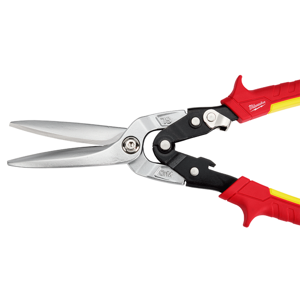 Long Cut Straight Aviation Snips, , hi-res