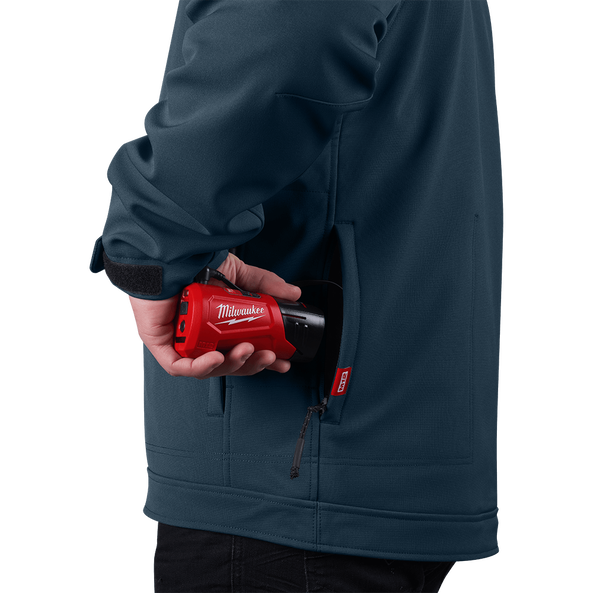 M12™ Heated TOUGHSHELL™ Jacket Blue, , hi-res