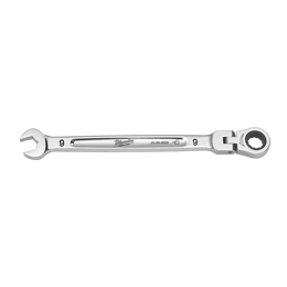 9mm Metric Flex Head Ratcheting Combination Wrench