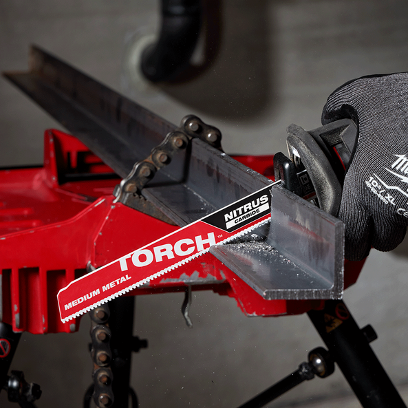 SAWZALL&trade; The TORCH&trade; with NITRUS CARBIDE&trade; Teeth 230mm 9" 10TPI Blade 1 Pack, , hi-res