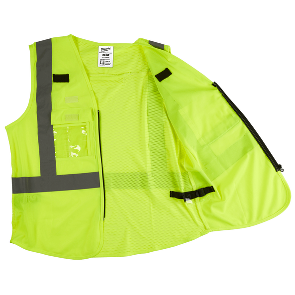 Milwaukee High Visibility Yellow Safety Vest High_Visibility_Yellow
