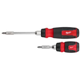 2pc 14-in-1 Ratcheting Multi-Bit and 8-in-1 Ratcheting Compact Multi-bit Screwdriver Set