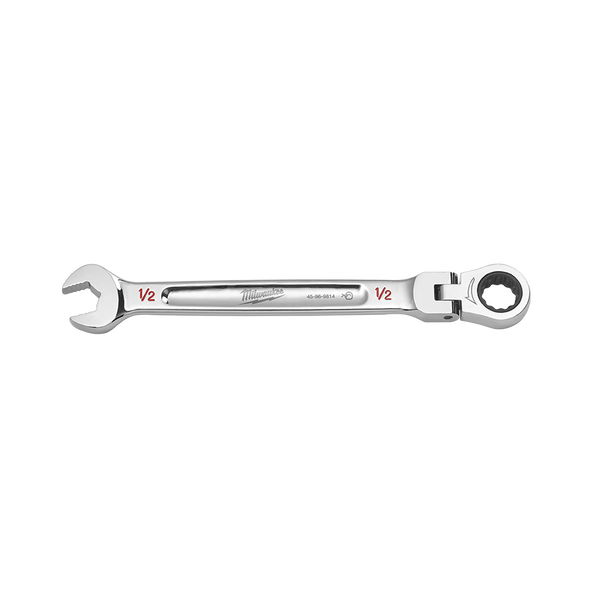 1/2''  SAE Flex Head Ratcheting Combination Wrench, , hi-res