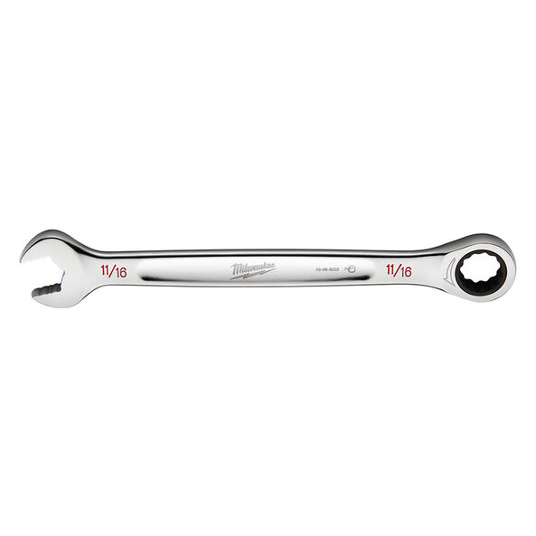 11/16" SAE Ratcheting Combination Wrench, , hi-res