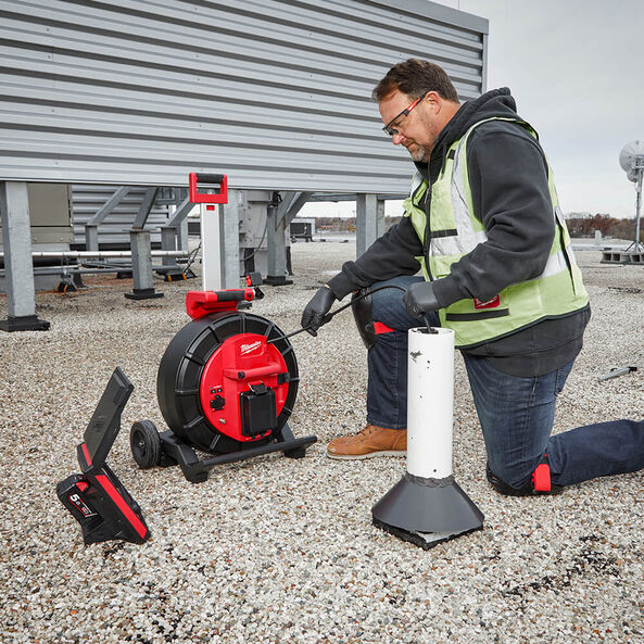 M18™ 60m (200') Mid-Stiff Pipeline Inspection Reel (Tool Only), , hi-res