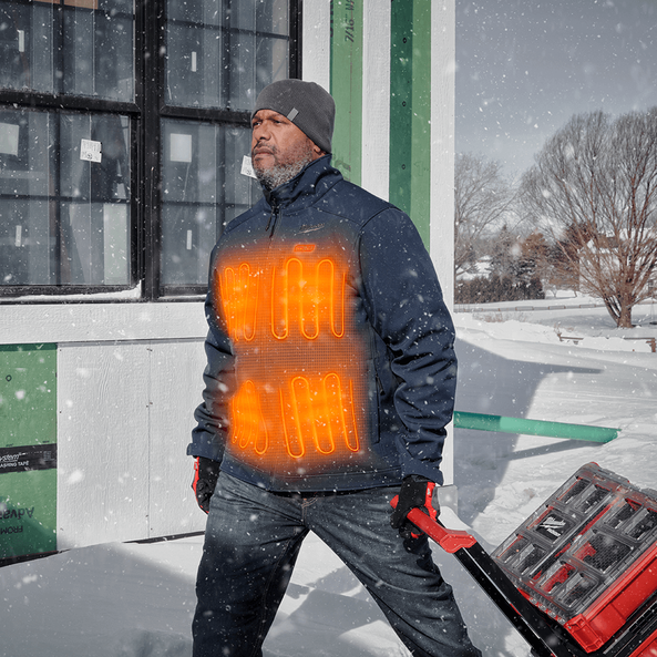 M12&trade; Heated TOUGHSHELL&trade; Jacket Blue, , hi-res