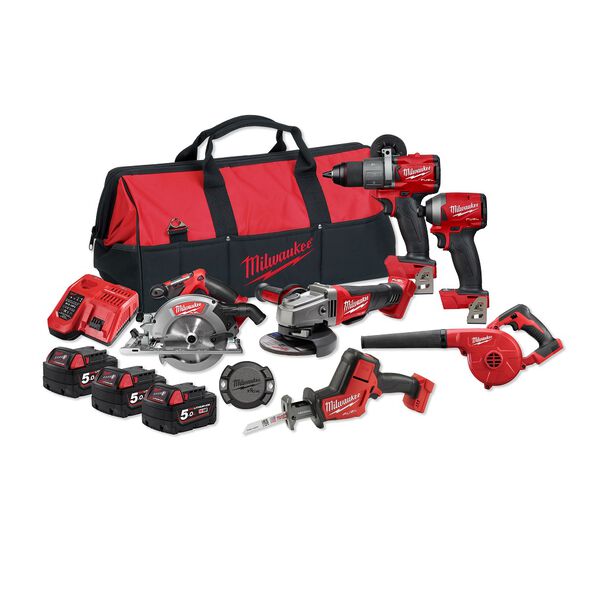 M18 FUEL&trade; 6 Piece Power Pack 6A2