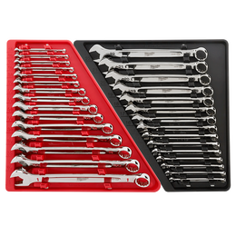 30 Piece Metric & SAE Combination Wrench Set