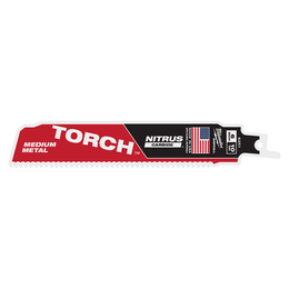 SAWZALL&trade; The TORCH&trade; with NITRUS CARBIDE&trade; Teeth 150mm 6" 10TPI Blade 1 Pack