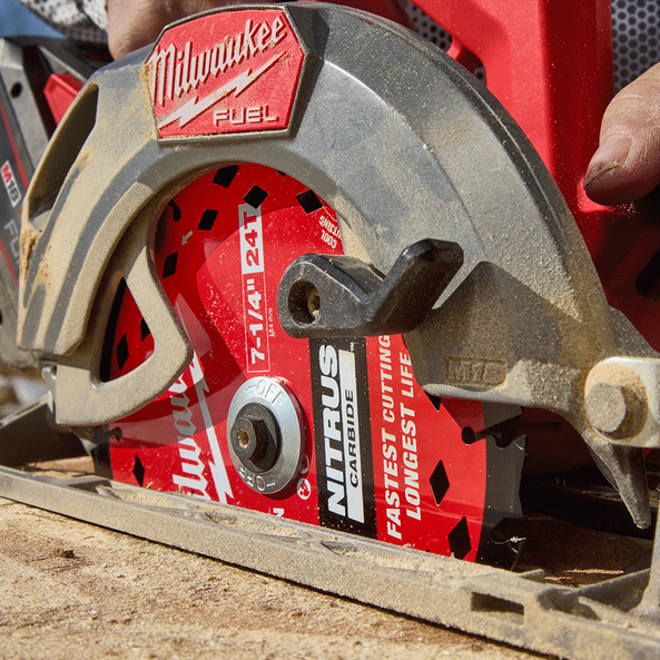 184mm (7-1/4") 24T NITRUS CARBIDE&trade; Circular Saw Blade Demolition/Framing, , hi-res