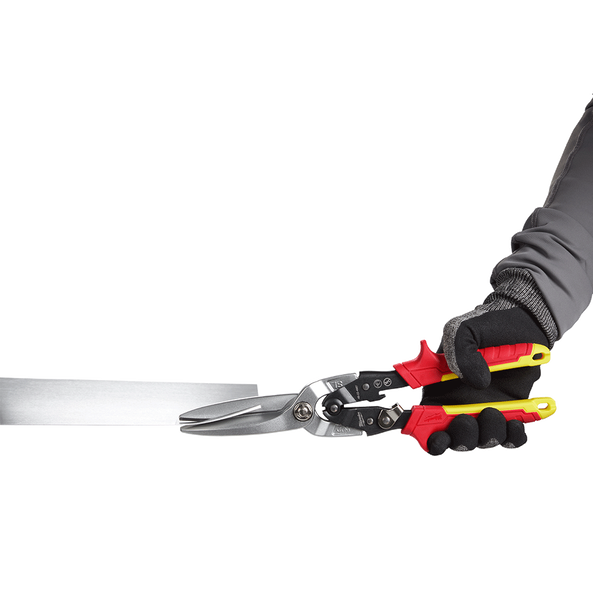 Long Cut Straight Aviation Snips, , hi-res