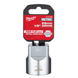 1/2" Drive 28mm Metric Standard 6-Point Socket