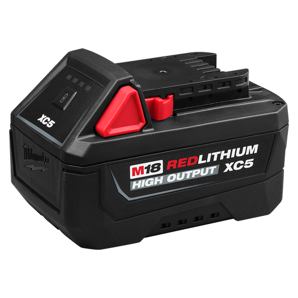 M18&trade; REDLITHIUM&trade; HIGH OUTPUT&trade; XC5 Battery​, , hi-res