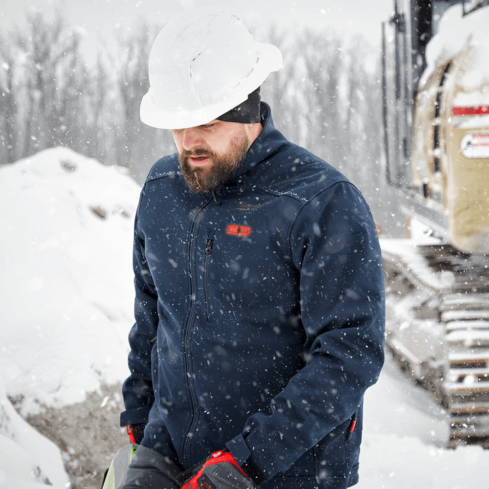 M12 HEATED TOUGHSHELL JACKET KIT 2X (BLACK) XL Milwaukee M12 Heated TOUGHSHELL Jacket | Tanner