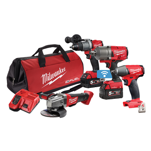 M18 FUEL 4 Piece Power Pack 4D2&nbsp;