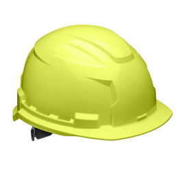 BOLT 100 Hi-Vis Yellow Unvented Hard Hat