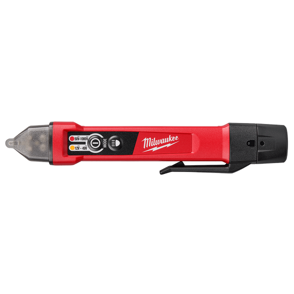 Dual Range Non Contact Voltage Detector w/ Flashlight (Tool Only), , hi-res