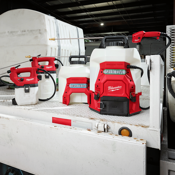 M18™ SWITCH TANK™ 15 Litre Backpack Chemical Sprayer with Powered Base (Tool Only), , hi-res