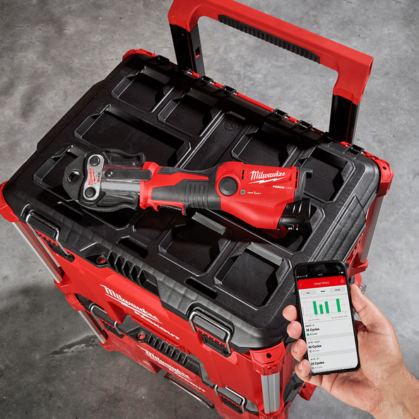 M12&trade; ONE-KEY&trade; FORCE LOGIC&trade; Press Tool (Tool Only), , hi-res