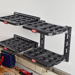2-Piece Vertical E-Track Rails for PACKOUT™ Racking Shelves