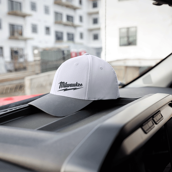 WORKSKIN Fitted Hat Grey - S/M, Grey, hi-res