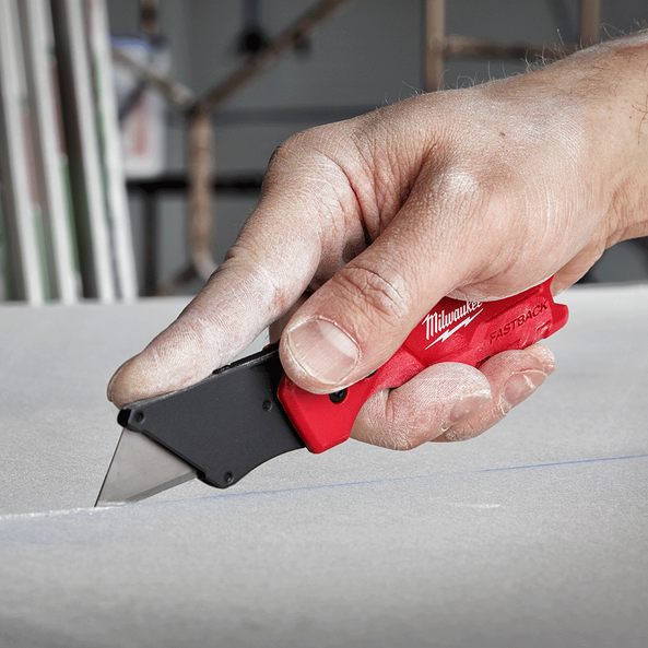 FASTBACK&trade; Compact Folding Utility Knife, , hi-res