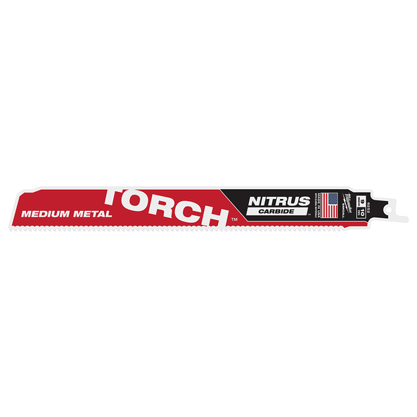 SAWZALL&trade; The TORCH&trade; with NITRUS CARBIDE&trade; Teeth 230mm 9" 10TPI Blade 1 Pack, , hi-res