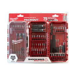 SHOCKWAVE™ 75PC Drill, Drive and Fastening Set