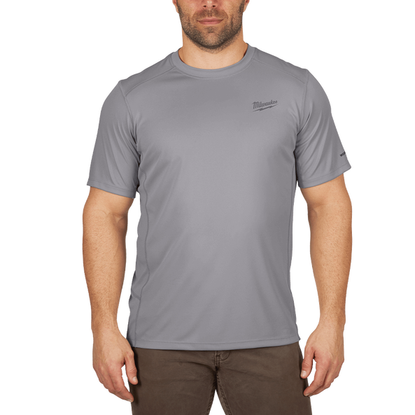WORKSKIN Light Shirt Short Sleeve Grey, , hi-res