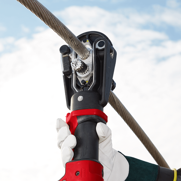 M18™ FORCE LOGIC™ 137kN Inline Utility Crimper (Tool Only), , hi-res