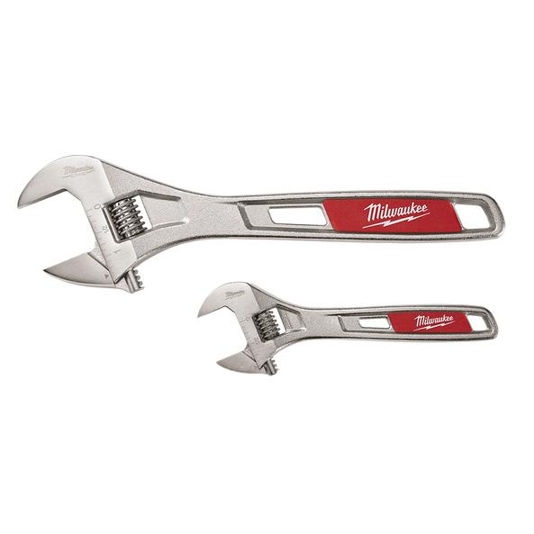 2 Pc. 152mm (6")%20%26%20254mm (10") Adjustable Wrench Set