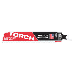 SAWZALL&trade; The TORCH&trade; with NITRUS CARBIDE&trade; Teeth 150mm 6" 10TPI Blade 1 Pack