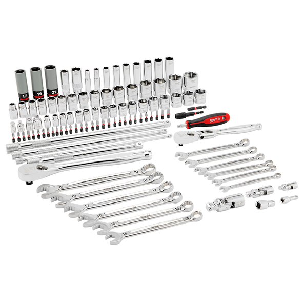 108pce 1/4&lsquo;&rsquo;, 3/8&lsquo;&rsquo; & 1/2'' Drive Mechanics Set, , hi-res
