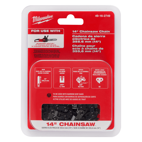 14" (356mm) Chainsaw Chain, , hi-res