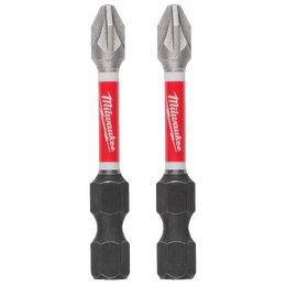 SHOCKWAVE&trade; Power Bit Pozidriv #2 50mm (2") 2PK
