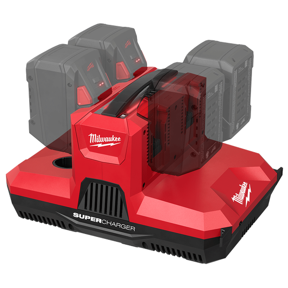 M12&trade; & M18&trade; Multi-Bay PACKOUT&trade; Simultaneous Super Charger, , hi-res
