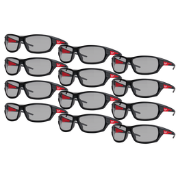 Performance Grey Safety Glasses - 12PK