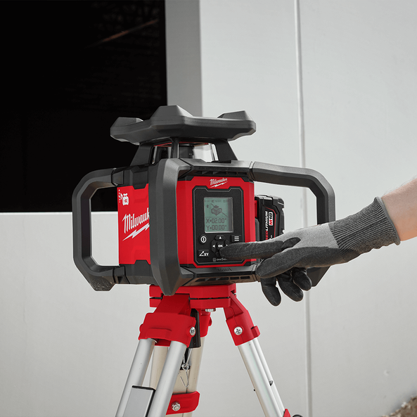 M18™ Dual Grade Rotary Laser 1,220m (4000') Red (Tool Only), , hi-res