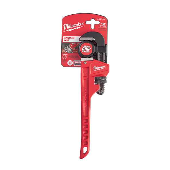 254mm (10") Steel Pipe Wrench