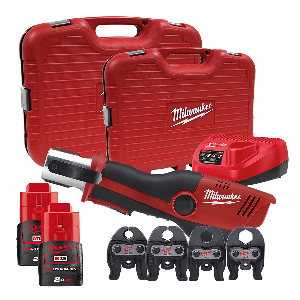 thumbnail image 2 of Refurbished Milwaukee M12 Force Logic Press Tool (Bare Tool) 2473-80 - No Jaws 2 of 2