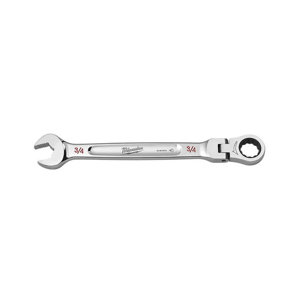3/4''  SAE Flex Head Ratcheting Combination Wrench, , hi-res