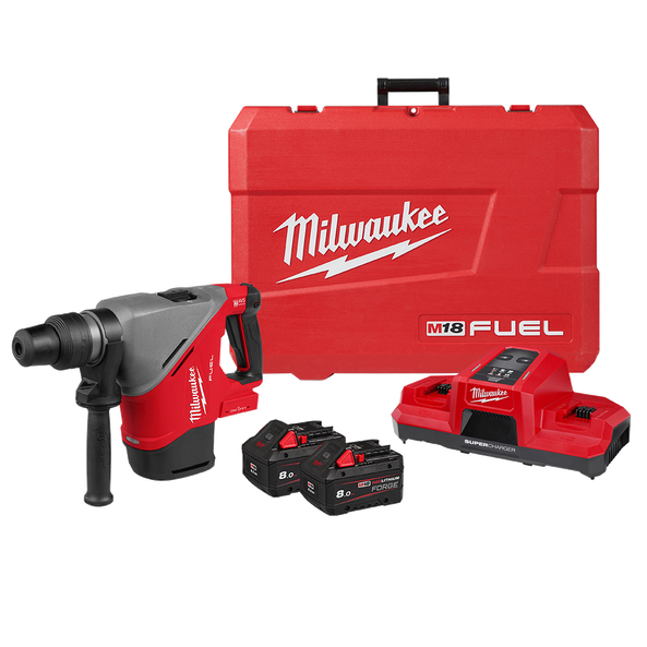 M18 FUEL™ 40mm SDS Max Rotary Hammer w/ VACLINK™ and ONE-KEY™ Kit, , hi-res