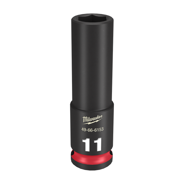 SHOCKWAVE&trade; 3/8" Drive 11mm Deep 6 Point Impact Socket, , hi-res